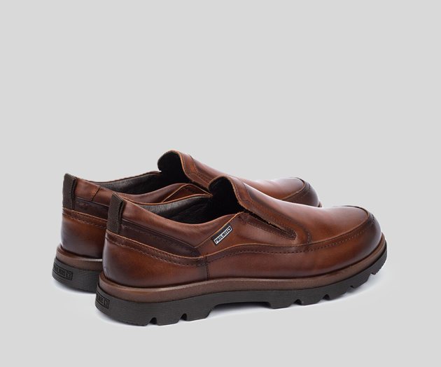 VIGO M3M-3047 MEN'S BROWN LEATHER LOAFER