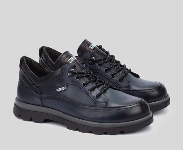 PIKOLINOS SAMPLE - VIGO M3M-4248 MEN'S NAVY LEATHER DRESS SHOE
