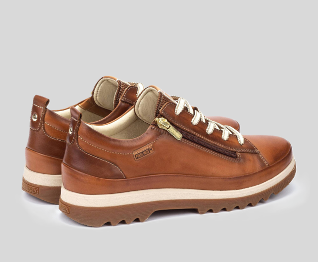 VIGO W3W-6979 TAN LEATHER SNEAKER