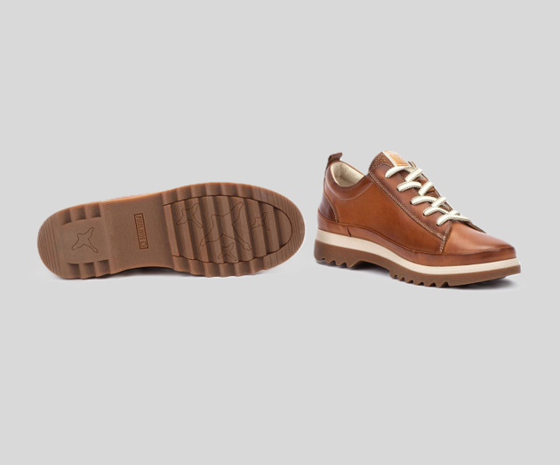 VIGO W3W-6979 TAN LEATHER SNEAKER