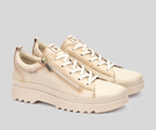 VIGO W3W-6979 CREAM LEATHER SNEAKER