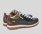 VIGO W3W-6979 NAVY LEATHER SNEAKER