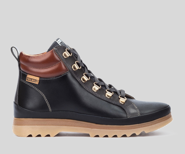 VIGO W3W-8564 BLACK URBAN HIKING BOOTS