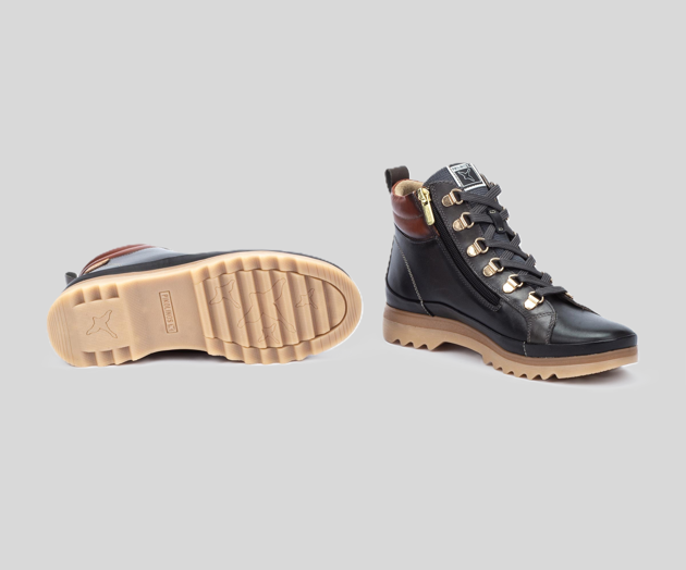 VIGO W3W-8564 BLACK URBAN HIKING BOOTS