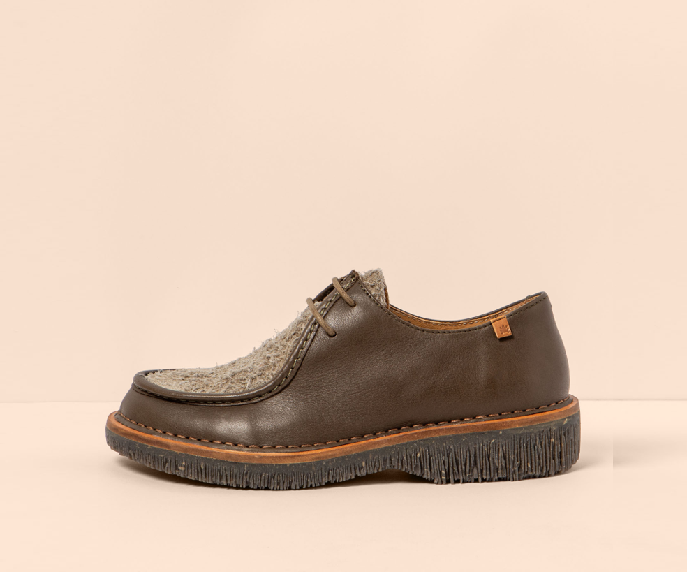 VOLCANO N5584 BROWN LEATHER BROGUE