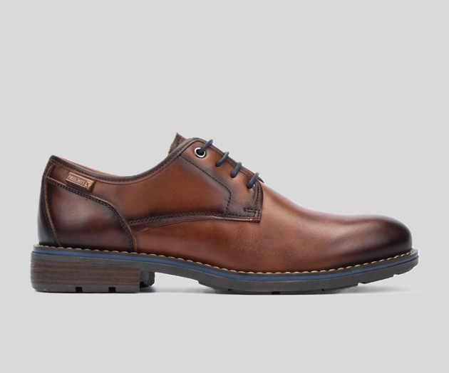 YORK M2M-4178 BROWN LEATHER BROGUE