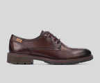 YORK M2M-4178 MEN'S DARK BROWN LEATHER DRESS SHOE