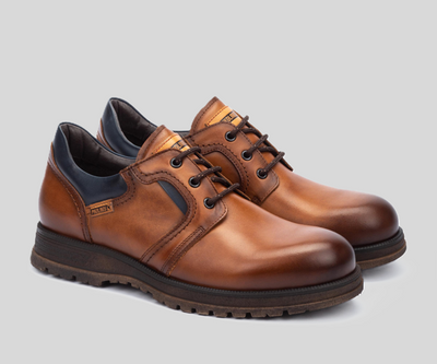 PIKOLINOS SAMPLE - ZAMORA M9K-4246 MEN'S BROWN DRESS SHOE