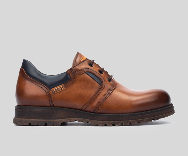 PIKOLINOS SAMPLE - ZAMORA M9K-4246 MEN'S BROWN DRESS SHOE