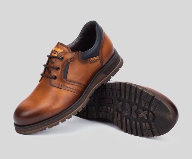 PIKOLINOS SAMPLE - ZAMORA M9K-4246 MEN'S BROWN DRESS SHOE