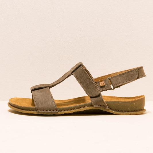 EL NATURALISTA PANGLAO N5816 BROWN LEATHER SANDALS